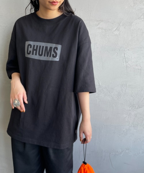 tシャツ 「CHUMS/チャムス」 ヘビーウェイト チャムスロゴ プリントTシャツ レディース メンズ CHUMS tシャツ 「CHUMS/チャムス」 ヘビーウェイト チャムスロゴ