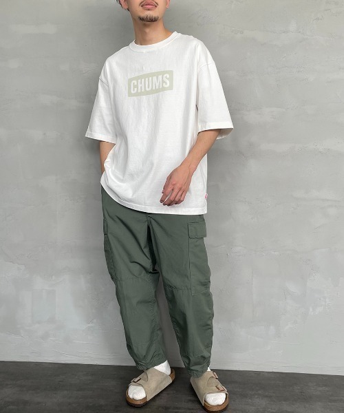 tシャツ 「CHUMS/チャムス」 ヘビーウェイト チャムスロゴ プリントTシャツ レディース メンズ CHUMS tシャツ 「CHUMS/チャムス」 ヘビーウェイト チャムスロゴ