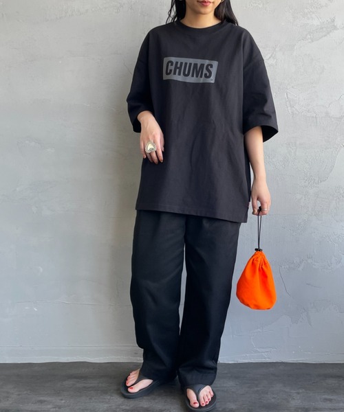 tシャツ 「CHUMS/チャムス」 ヘビーウェイト チャムスロゴ プリントTシャツ レディース メンズ CHUMS tシャツ 「CHUMS/チャムス」 ヘビーウェイト チャムスロゴ