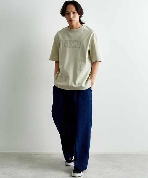 CHUMS tシャツ 「CHUMS/チャムス」 ヘビーウェイト チャムスロゴ