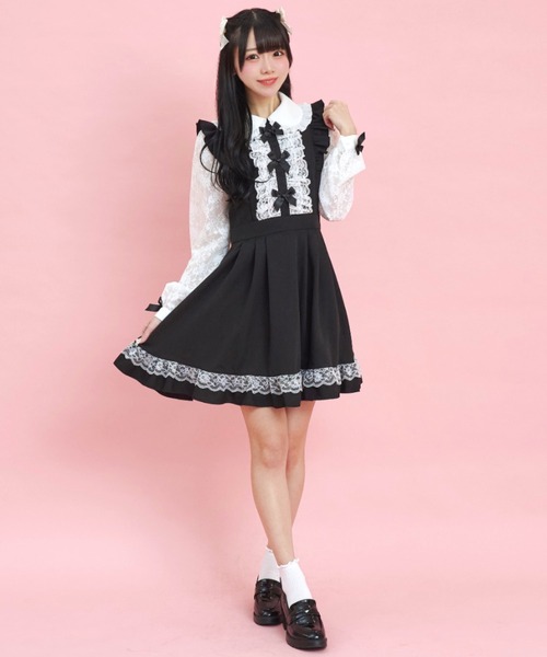 Secret Honey　Once upon a time　ワンピース シークレットハニー Secret Honey バイカラーセーラーワンピース
