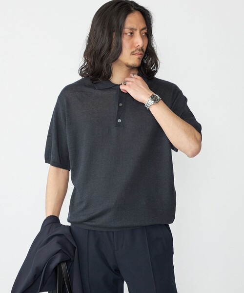SHIPS（シップス） tシャツ SHIPS:「手洗い可能」12ゲージ イタリー