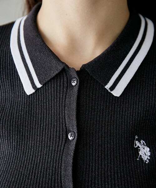 U.S. POLO ASSN. ニット セーター × PUBLUX/ユーエスポロアッ