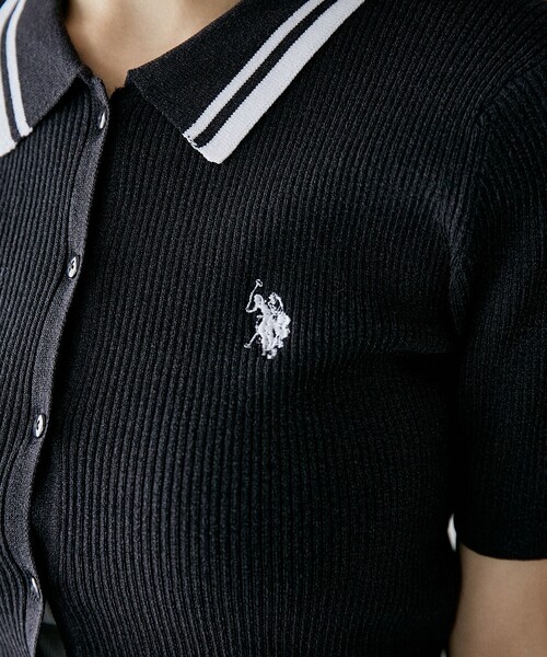U.S. POLO ASSN. ニット セーター × PUBLUX/ユーエスポロアッ