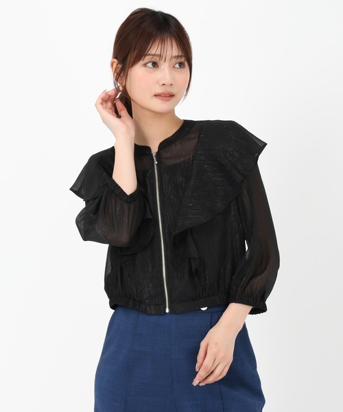 レディース MISCH MASCH❤︎大人可愛いジップアップブルゾン