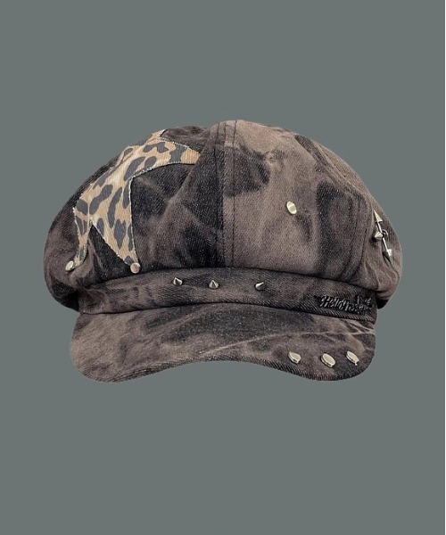 モッコス 24日0時まで 90s kapital パッチワークベレー帽 2026年最新