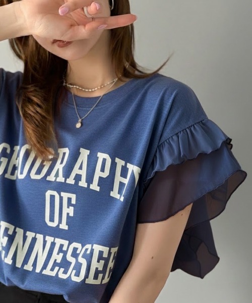mily bilet tシャツ 「mily bilet」可愛さふわり2倍増し！ ダブル