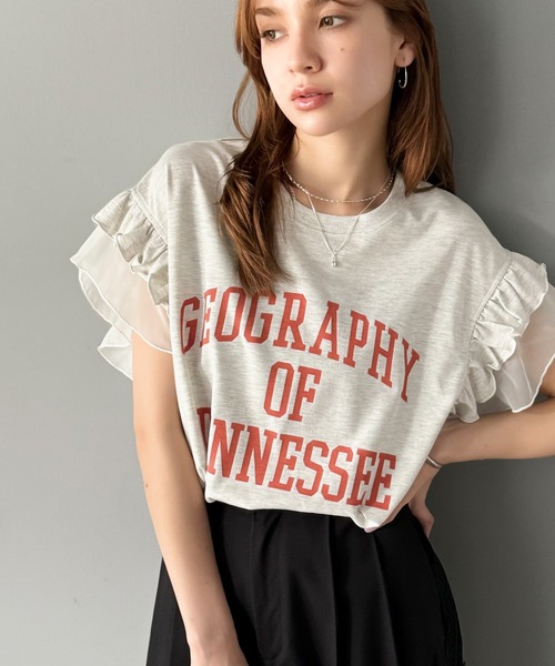 mily bilet tシャツ 「mily bilet」可愛さふわり2倍増し！ ダブル