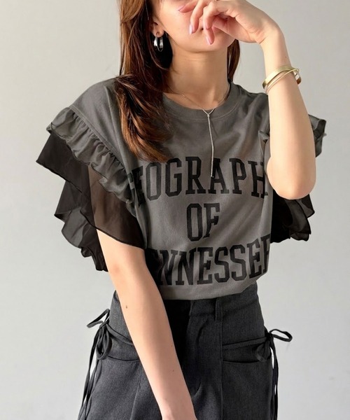 mily bilet tシャツ 「mily bilet」可愛さふわり2倍増し！ ダブル