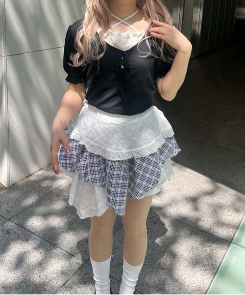 MORE self LOVE スカート アシンメトリースカート : ZOZOTOWN