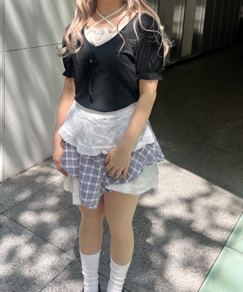 MORE self LOVE スカート アシンメトリースカート : ZOZOTOWN