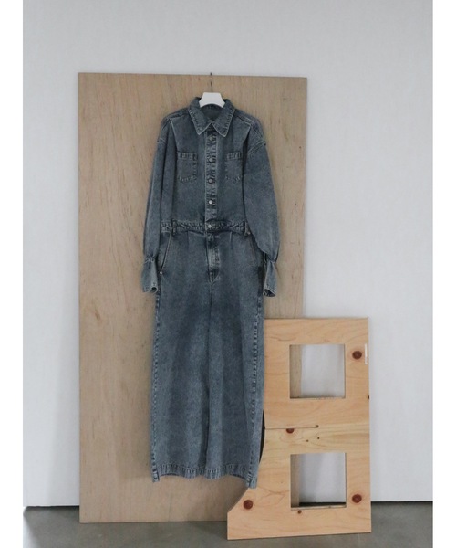 サロペット・オーバーオール・オールインワン cara by katrin tokyo denim jumpsuit Katrin TOKYO オールインワン denim jumpsuit レディース