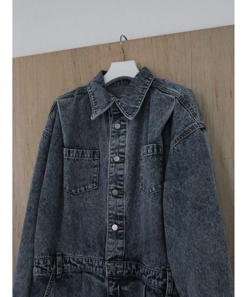 カトリントーキョー　オールインワン v neck all-in-one | Katrin TOKYO