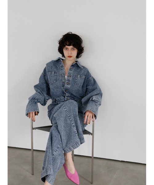 Cara by Katrin TOKYO オールインワン Katrin TOKYO オールインワン denim jumpsuit レディース