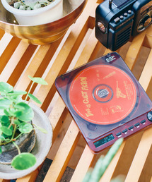 RELAX PIXEL TUNES Bluetooth対応CDプレーヤー。 レトロでスケルトンなCDプレーヤー「PIXEL TUNES」。Bluetooth