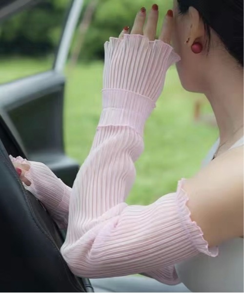 BURNER アームカバー 「OKUOKU 0909」レース oku-arm-g1-7