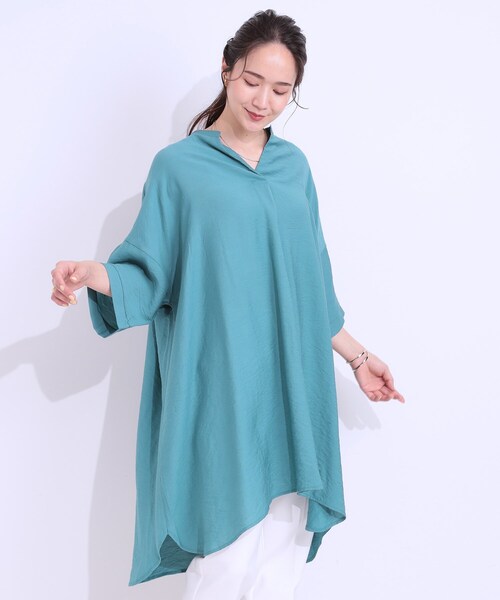 SHOO・LA・RUE（シューラルー） チュニック 「洗える/S-LL/ひんやり