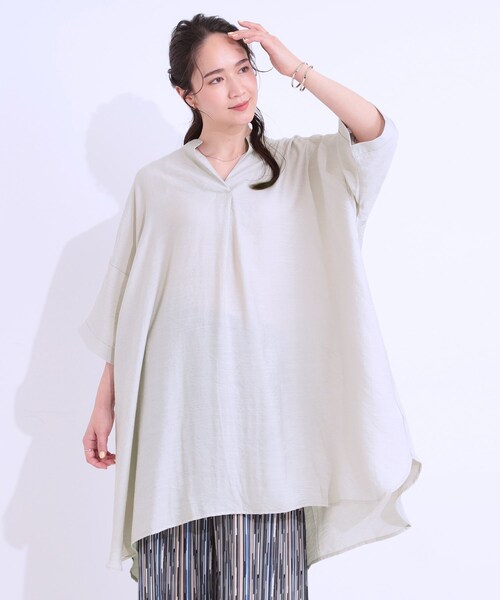SHOO・LA・RUE（シューラルー） チュニック 「洗える/S-LL/ひんやり
