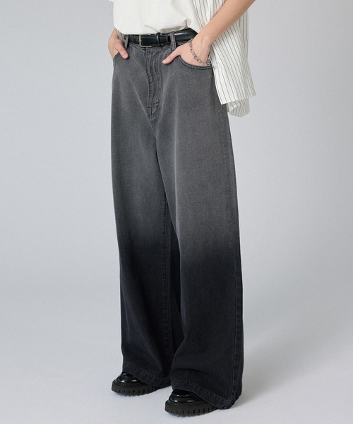 ONCILY ジーンズ SEMI-FLARED DENIM PANTS / セミフレアデニム