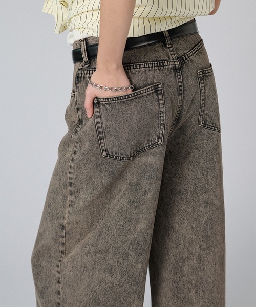 ONCILY ジーンズ SEMI-FLARED DENIM PANTS / セミフレアデニム