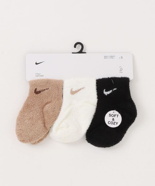 NIKE（ナイキ） 靴下 NHN 3PK INFANT COZY SOCKS/ナイキ/キッズ/ロゴ