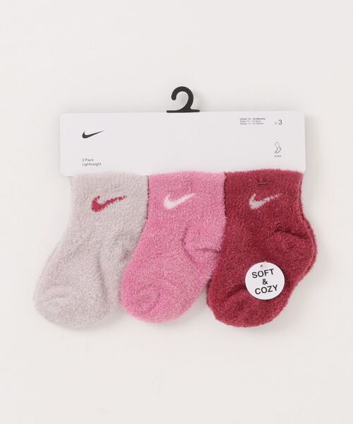 NIKE（ナイキ） 靴下 NHN 3PK INFANT COZY SOCKS/ナイキ/キッズ/ロゴ