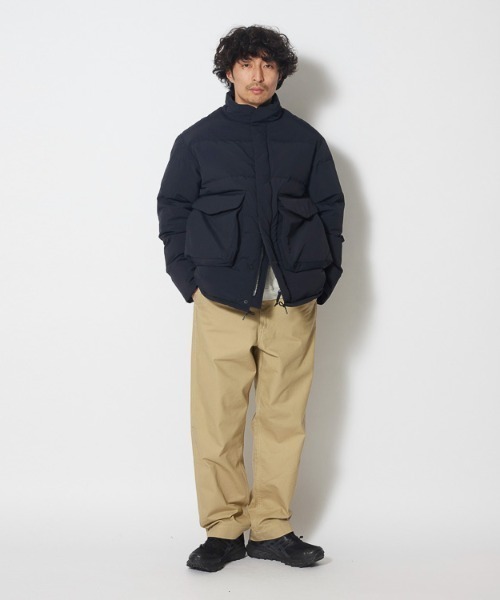 snow peak（スノーピーク） ダウンジャケット L オリーブ メンズ