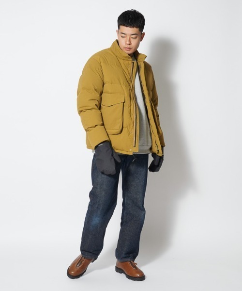 snow peak（スノーピーク） ダウンジャケット L オリーブ メンズ