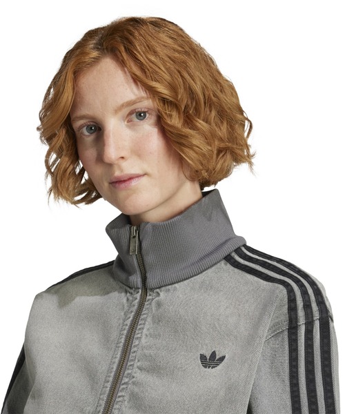 adidas DENIM TRACK JACKET デニムトラックジャケットM adidas Originals アディダス デニム風 トラックジャケット