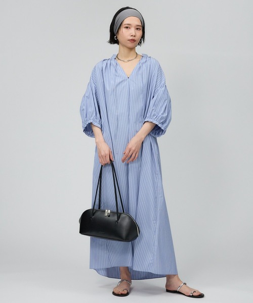 BABYLONE ワンピース スキッパーロングワンピース : ZOZOTOWN BABYLONE ワンピース スキッパーロングワンピース : ZOZOTOWN