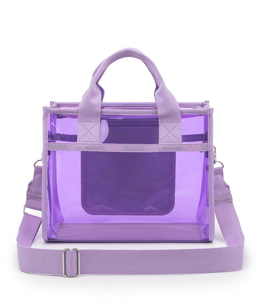 レスポートサック ショルダーバッグソフト　ライラック　未使用 LeSportsac（レスポートサック） ショルダーバッグ バッグ CLEAR