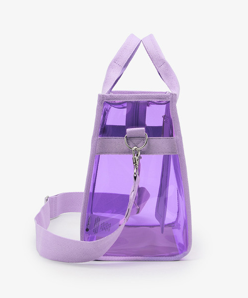 すぐ届く【LeSportsac】ショルダーバック CLEAR MEDIUM TH TOTE CLEAR MEDIUM TH TOTEクリアスカイブルー（ハンドバッグ