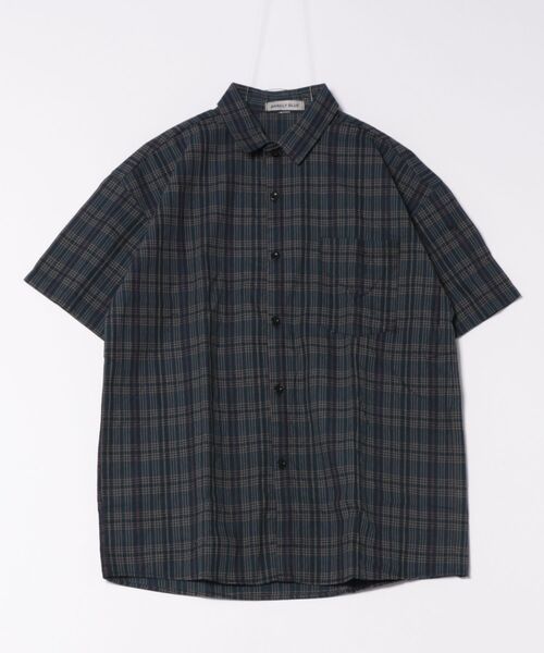 bibiy. ブルー半袖シャツ 未使用品 DAZY ライトブルー 半袖シャツ、ショート丈 - メルカリ