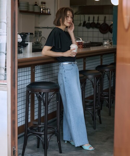 ANAYI tシャツ 「Saori Oyamada × SLOANE ANAYI」ドライポンチ
