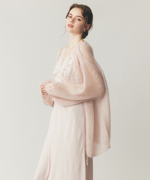 me&me couture ワンピース フルール刺繍レースmixドレス : ZOZOTOWN