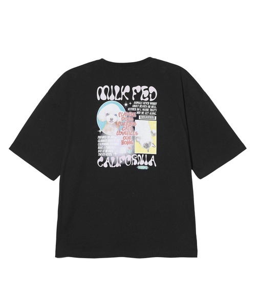 「MILKFED.」 半袖Tシャツ M ブラック レディース