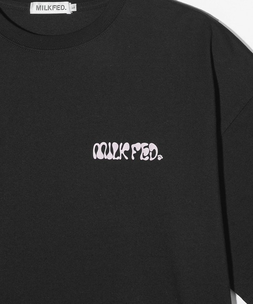 「MILKFED.」 半袖Tシャツ M ブラック レディース