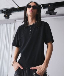 tシャツ Metal Henry neck T-shirt /メタルヘンリーネックTシャツ メンズ｜ZOZOTOWN Yahoo!店