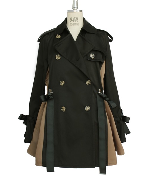 RUIRUE BOUTIQUE（ルイルエブティック） トレンチコート L カーキ