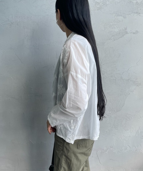 mizuiroind ブラウス シャツ 「mizuiro ind/ミズイロインド
