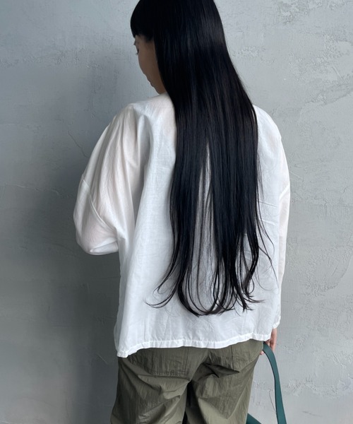 mizuiroind ブラウス シャツ 「mizuiro ind/ミズイロインド