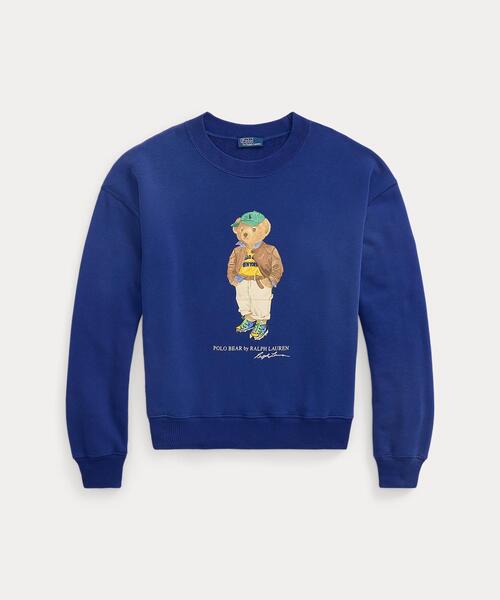 Ralph Lauren ポロベア ブルー トレーナー ポロラルフローレントレーナー(色:ブルー系)のおすすめ人気