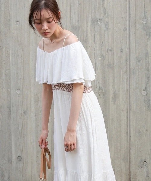 BAB（バブ） ワンピース 「S・Mサイズ展開」レーヨンクレープ