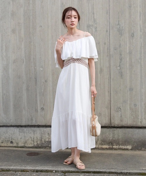 BAB（バブ） ワンピース 「S・Mサイズ展開」レーヨンクレープ
