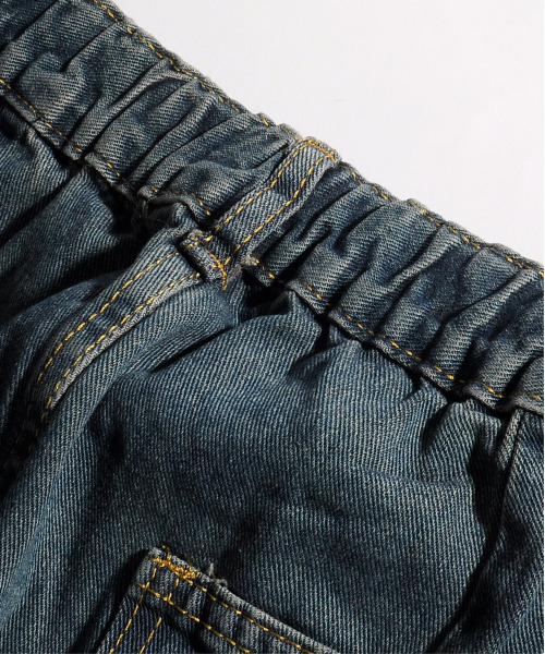 「neos」 デニムパンツ LARGE サックスブルー メンズ
