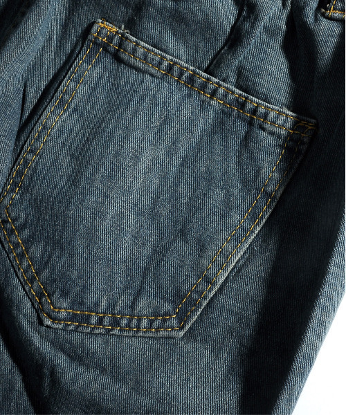 「neos」 デニムパンツ LARGE サックスブルー メンズ