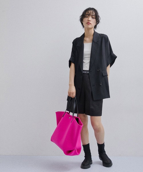 ADAM ET ROPE'」 ジャケット FREE ブラック レディース