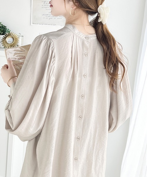 「classicalelf」 長袖ブラウス LARGE ブラック レディース