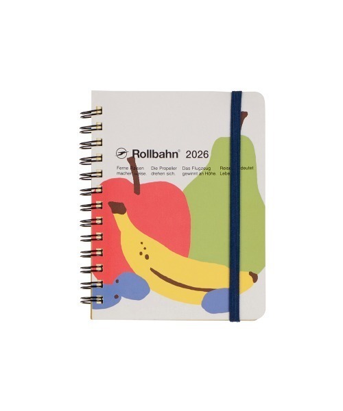 Rollbahn 手帳 「2026年版／2025年10月始まり手帳」ロルバーン