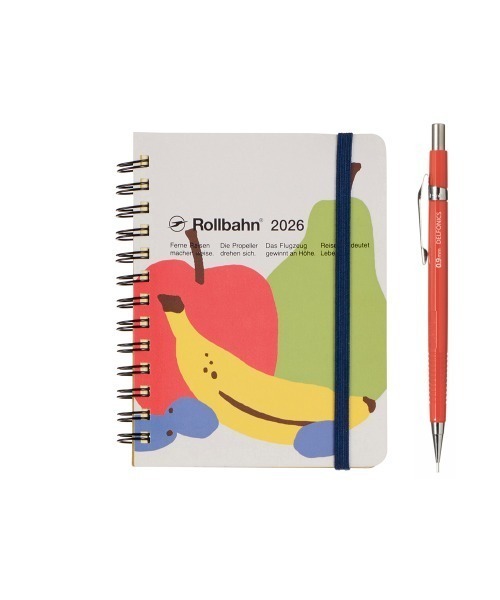 Rollbahn 手帳 「2026年版／2025年10月始まり手帳」ロルバーン